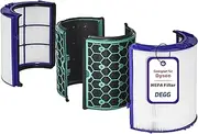 [DEGG] HEPA Filter Compatible with Dyson Air Purifier Pure Cool + Pure Hot HP04 TP04 DP04 TP05 HP05, HEPA Filter and Activated Carbon Filter Fan Heater Replacement Filter - Premium Quality