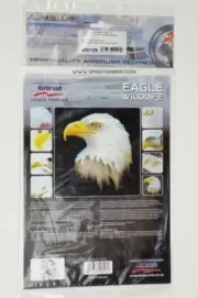 Harder and Steenbeck Airbrushing stencil set "Eagle Wildlife"