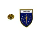 pins pin's flag national badge backpack hat shield world usa indiana
