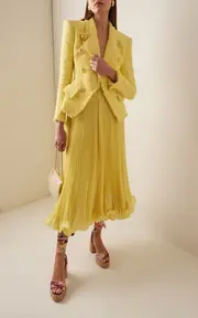 [Christian Louboutin] Mariza Du Desert 70mm Sash-Tie Woven Platform Sandals