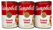 Campbell's French Onion Condensed Soup 10.5 oz 3 Cans Campbells