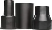 CRAFTSMAN CMXZVBE38673 Adapter Wet Dry Vac Attachment Kit, Industrial-Grade Vac Accessories That Connects 2-1/2 inch Hoses to 1-7/8 in. Parts, 1-7/8 inch Hoses to 1-1/4 in. Parts