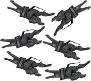 JunZheHub Set of 6 Couplers for HO Scale Train Models, 1:87 Parts