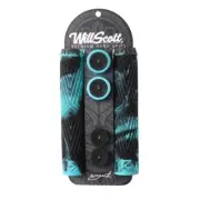 NEW BLUNT ENVY Premium Scooter Hand Grips + Halo Bar Ends BLACK TEAL WILL SCOTT