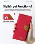 For iPhone 16 15 14 13 12 11 Pro Max Plus X XR Demin Flip Wallet Case Card Cover
