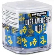 DIRE AVENGERS ELDAR DICE SET AELDARI 40K WARHAMMER D6 NEW