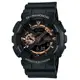 【CASIO】卡西歐 G-SHOCK + BABY-G 時尚運動對錶 GA-110RG-1A+BGA-210-1B