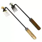 Garden Weeding Hand Tool Long Handle Standing Weed Puller Tool Dual Purpose