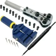 14 Watch Case Opener Screw Back Case Link Remover Watchmaker Repair Tools