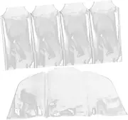 TINEASUR Suit Protective Covers 5pcs Garment Bags Dustproof Covers Storage Pouches for Clothes