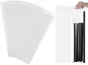AHANDMAKER 40Pcs Zip Lock long Bags, Reclosable Clear Plastic Poly Bags Waterproof With Lock Seal for Storage Packaging Snack, Necklaces, Jewelry, 23 x 6 Inch
