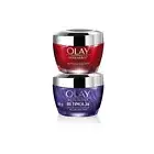 Set OLAY Regenerist Micro Sculpting Day + Retinol24 Moisturizer Night Cream 50g