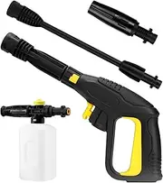 [Hierbla] Replacement Pressure Washer Gun with Snow Foam Cannon, for Replacing Karcher Electric Pressure Washers Handle, for Karcher K2 K3 K4 K5 K6 K7 Hose Quick Connect System 2175PSI
