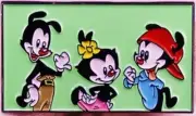 Animaniacs Animated TV Series Group Image Enamel Metal Pin NEW UNUSED