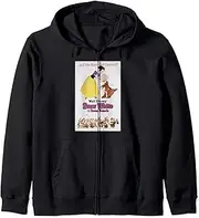 [Disney] Snow White Kissing Dopey Classic Movie Poster Zip Hoodie
