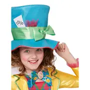 Rubies Mad Hatter Girls Deluxe Costume Dress Up Cosplay Halloween Outfit