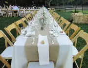 10 Lot 14"x108" Burlap Table Runner 100% Natual Refined Jute Squared end Wedding