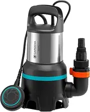 GARDENA Pompa sommersa Acqua sporca 16000: pompa sommersa con portata 16000 l/h, funzione Automatic, interruttore flottante con funzionamento Continuo, sistema di attacco rapido, 450 W (9042-20)