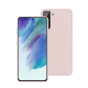 Samsung Galaxy S21 FE 5G Compatible Case Cover Liquid Silicone -Pink