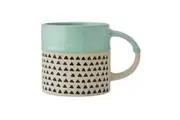 Mikasa Wax Resist Mug 390ml - Green