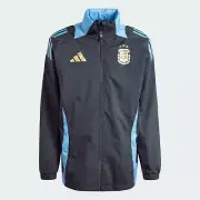 ARGENTINA NATIONAL TEAM 24 ALL - WEATHER JACKET CARBON - ADIDAS IQ0809 -ASK SIZE
