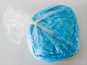 100 PACK OF 21" MEDIUM BLUE O.R. NURSES CAPS MADE IN USA FREE SHIPPING