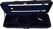 4/4 Violin Case, Violin Protective Case Oblong Shape Large Black Space Waterproof for Musical Instrument Storage
