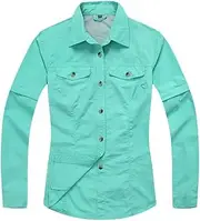 [Gienergy] Removable Quick Dry Outdoor Hiking Shirts Women Men Summer Travel Camping Trekking Clothing Climbing Sport Shirt
