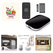 Smart Wi-Fi Garage Door Opener Remote,APP Control, Compatible with Alexa, Goo...