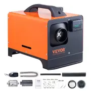 Diesel Air Heater, 12V 8KW All-on-one Diesel Heater with Remote Control and LCD Display, 5L Fuel Tank Portable Diesel Parking Heater, Rapid Heating for RV Trailer Camper Van Boat And
