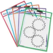 Learning Resources Write-and-wipe Pockets - White - Frame - Film - Portable - 5