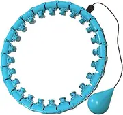 Weighted Hoop Fitness Hoop Adjustable Weighted Fit Hoop for Exercise Home