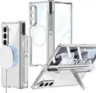 Magnetic for Samsung Z Fold 6 Case MagSafe with One Piece Screen Protector Hinge