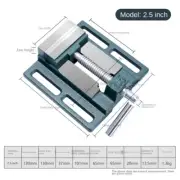 Mini Bench Vise Clamping Table Flat Drill Press Vice CNC Milling Machine Tool