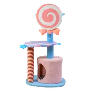 Furbulous 96cm Lollipop Style Cat Tree Tower & Scratching Post