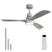Low Profile Ceiling Fan with Lights Remote Control 52 Inch Flush Mount Ceilin...