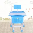 Adjustable Kids Desk and Chair Set with Study Lamp Perfect for Learning