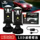 Y6 LED H4 車載 LED 迷你投影儀 H4 LED 大燈投影儀 55W 6000K 右手驅動器 12V 24V