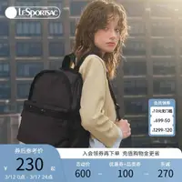 在飛比找蝦皮購物優惠-LeSportsac樂播詩黑色後背包女大容量背包學生書包旅遊