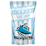 Cronulla Sharks NRL Cape Wall Flag Banner