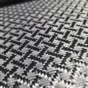 Carbon Fiber X shape Jacquard Fabric Cloth 240gsm Carbon cloth 50*100cm