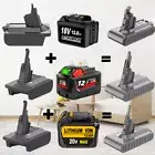 Adapter For Makita DeWalt Milwaukee AEG Battery Convert To Dyson V7 V8 V6 Animal