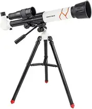 FELTECHELECTR Coated Children's Telescope 3 Magnification Night Vision for Fun Exploration Random Color