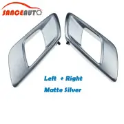 Matte Silver Pair Inner Door Handle For Ford Ranger Everest Mazda BT50 2012-2019