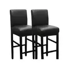 2pcs Waterproofing Bar Stool Covers Stools Protector Pub Counter Height Side