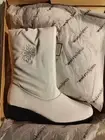 *Brand New* ComfortView Boots Snowfall NYL White Size 9