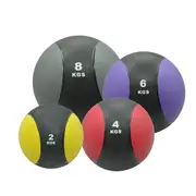 2kg+4kg+6kg+8kg Commercial Rubber Medicine Ball / Gym Fitness Exercise Ball