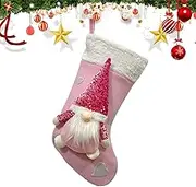 Decorative Christmas Socks - Gnomes Christmas Stockings for Candy | Family Christmas Stockings, Christmas Tree Ornaments, Faceless Doll Pendants for Holiday