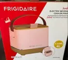 Frigidaire Portable Top Opening Lid 6-Can/4-L Mini Fridge Cooler PINK-NEW