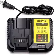 for Dewalt DCB112 12V-20V Li-Ion Battery Charger DCB101 DCB105 DCB107 DCB115